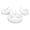 White, variant on Renaissances Victorian Ruffle False Collar and Wrist Cuffs Set Colonial Clown Choker Neck Collar Cuffs for Women and Men