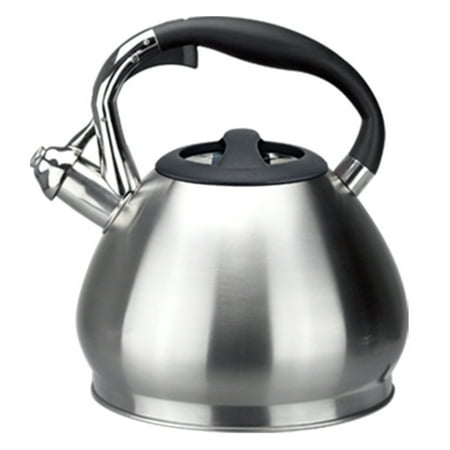 

Stainless Steel Coffee Boiling Modern Tea Kettle Stove Top Loud Whistling Home