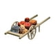 thumbnail image 3 of Carrito de verduras en miniatura, modelo de carrito de supermercado pequeño, adorno para microescena, juguete de imitación para niños, accesorio para, 3 of 10