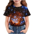thumbnail image 1 of Jamicy Chemises d'Été pour Filles Rentrée Scolaire Garçons Filles T-Shirts Graphiques 3d Cool Col Rond T-Shirt Unisexe Manches Courtes Hauts Tees, 1 of 1