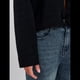 thumbnail image 5 of Suéteres Tipo Cárdigan con Lazo Frontal para Mujer, de Punto Grueso, con Mangas Largas Abullonadas, Modernos Abrigos para Otoño e Invierno. Negro XL, 5 of 10
