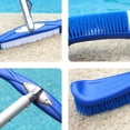 JunYeShi Pool Brush 18 Inch Floor & Wall Pool Brush Aluminum Clip