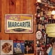 thumbnail image 4 of Placa Metal Vintage Margarita Cóctel Pintura Hierro Rectangular 30x20cm, 4 of 9