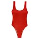 thumbnail image 3 of Trajes de baño de  para mujer Traje de baño sin espalda sin mangas para mujer Rojo Zulema  Traje de baño, 3 of 5