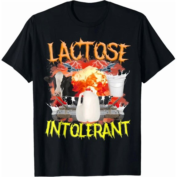 Lactose Intolerant Shirt Funny Oddly Specific T-Shirt