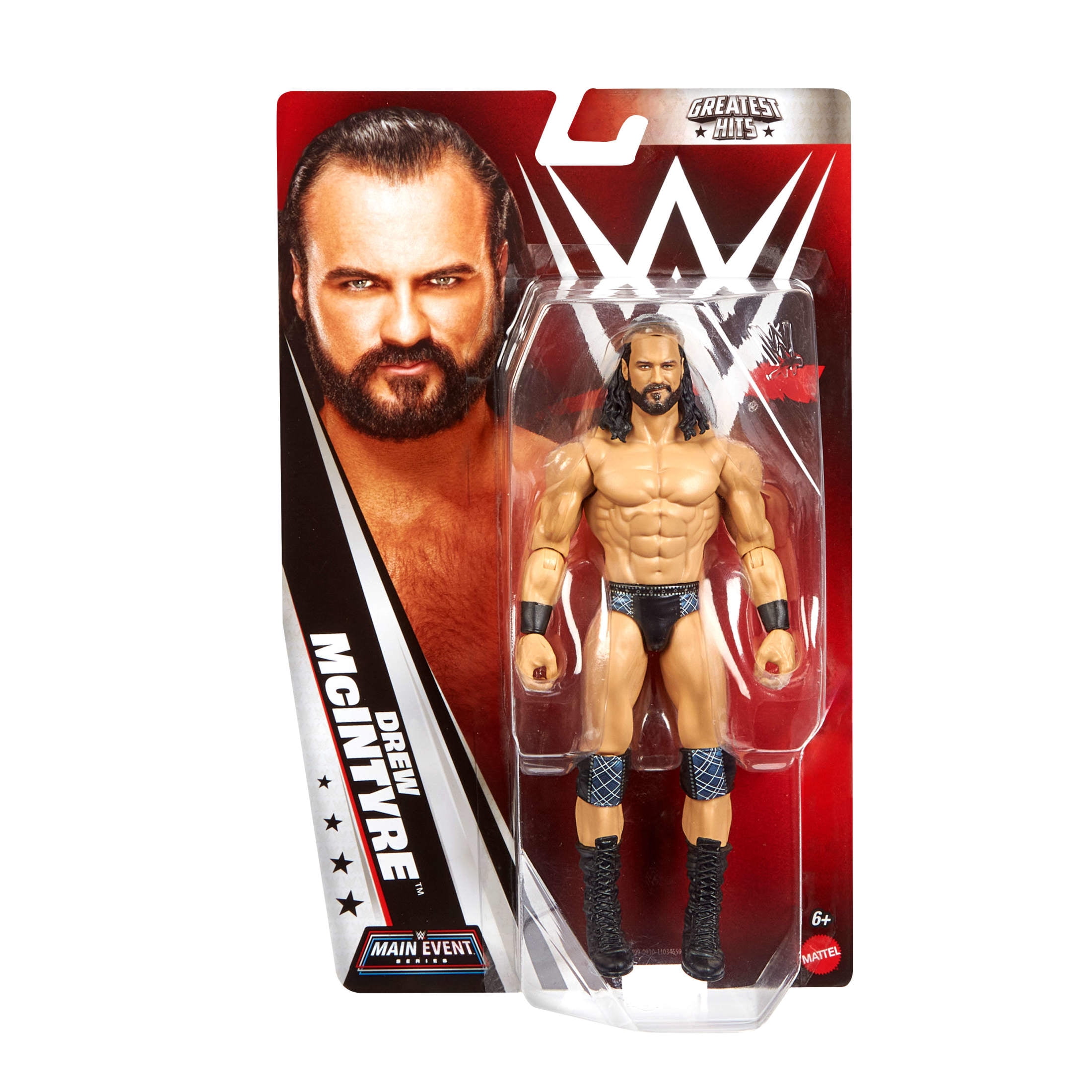 WWE Drew McIntyre Action Figure, Main Event Series #159, 6-inch Collectible with Articulation