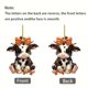 thumbnail image 4 of Seyotauo Cute Cow Christmas Ornament Gifts for Cow Lover - Cute Cow Christmas Acrylic Ornament - Cute Farm Animal Lover Gifts for Women, Girls On Birthday - Xmas Tree Hanging Decoration, 4 of 5
