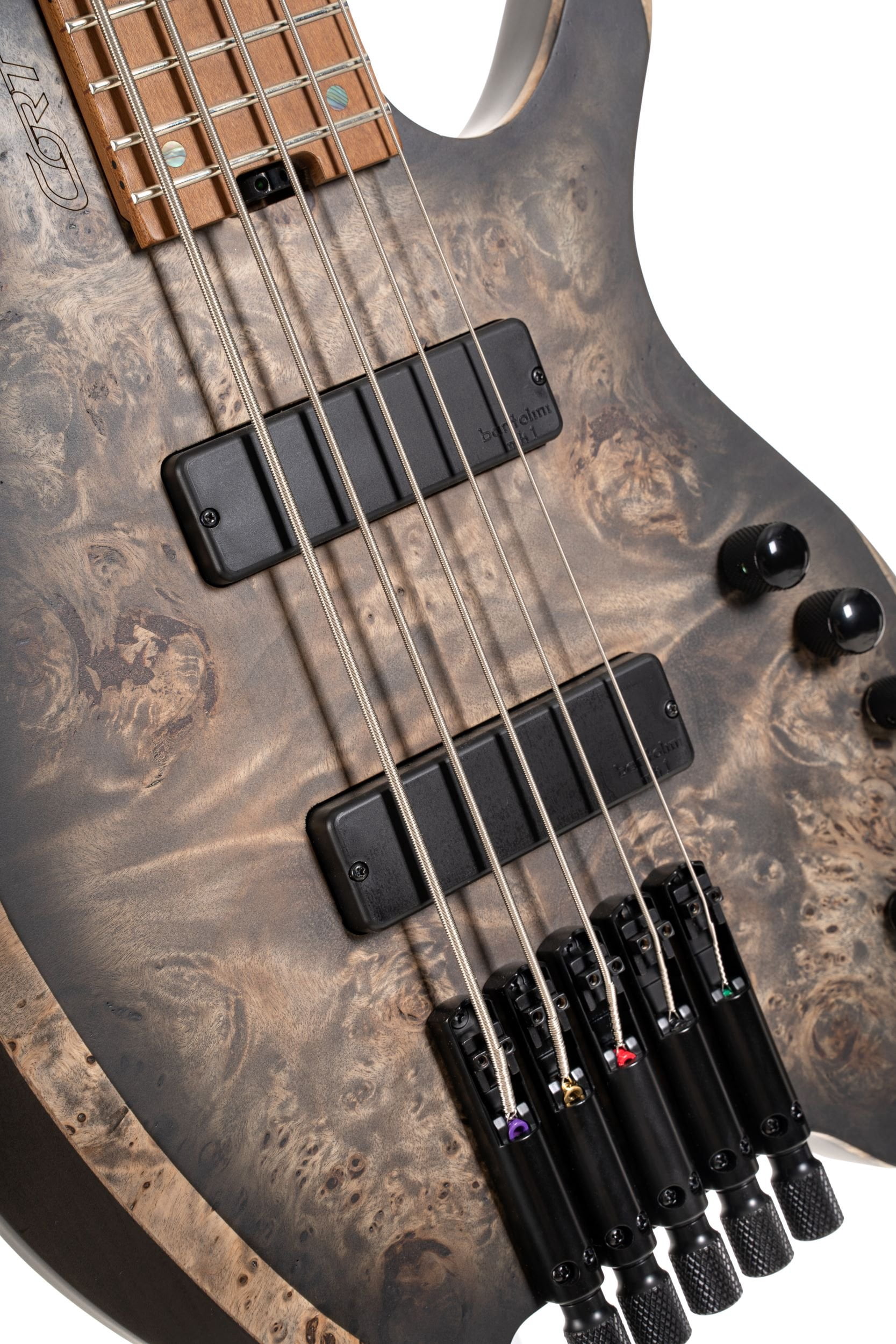 Cort Artisan Space 5 Headless 5-String Bass Star Dust Black SPACE5SDB