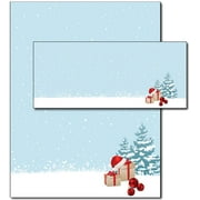 Christmas Morning Holiday Paper & Envelopes (20 Set Pack)