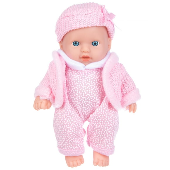 Bebe Reborn Baby Dolls Handmade Realistic Vinyl Doll with Hat Accessory for Kid q8g002