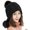 -, variant on Women Winter Beanie Hat Ear Flap Peruvian Warm Slouchy Fleece Lined Pompoms Knit Cap Sherpa Fluffy Ski Snow Hats