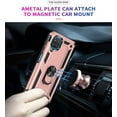 thumbnail image 4 of for Samsung Galaxy A13 5G Case with Screen Protector,Ring Kickstand Military Grade Protective Shockproof Armor Dual Layer Protection Defender Back Cover Phone Case for Galaxy A13 5G - Rose Gold, 4 of 5