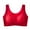 Red, variant on ALLLIST No Underwire Bras for Women Seamless Back Smoothing Bralette Blue Comfy Color Block T Shirt Ladie Bras Size M-3XL