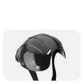 thumbnail image 6 of Cool Mini Pet Motorcycle , 1 Pack, Safety Hard Hat with Visor, Adjustable Photo Prop for Cats, Unique Christmas Gift for Small Dogs Puppies, Black, Size S 3.7 Inch, 6 of 8