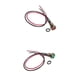 thumbnail image 1 of 2x ( Rojo) 6 Mm Led Indicador Luminoso Impermeable Señal Tablero 6v, 1 of 9