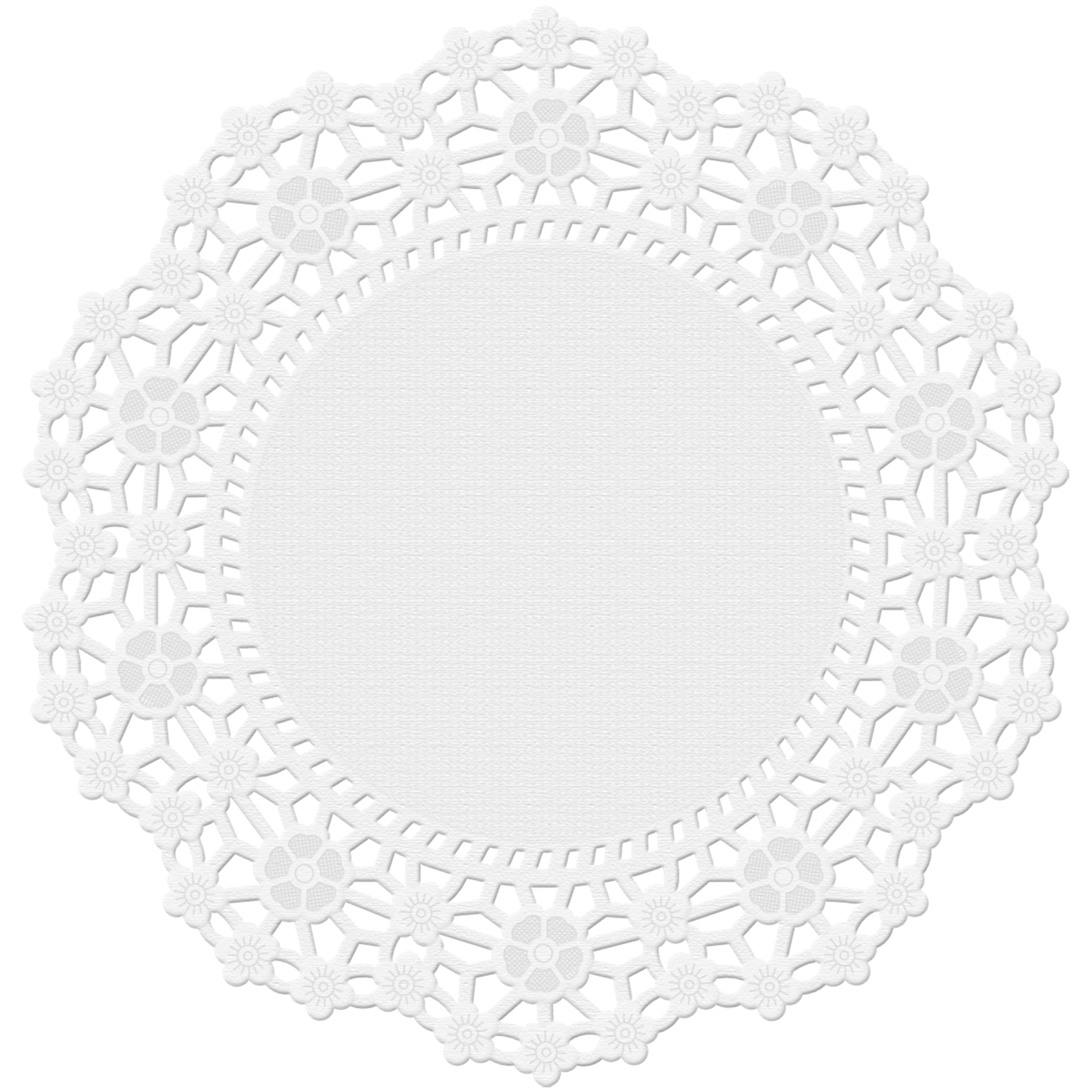 Wilton Round 4Inch White Paper Doilies, 30Count