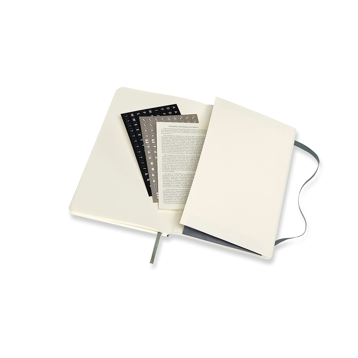 MOLESKINE PROFESSIONAL NOTEBOOK LARGE FOREST GREEN