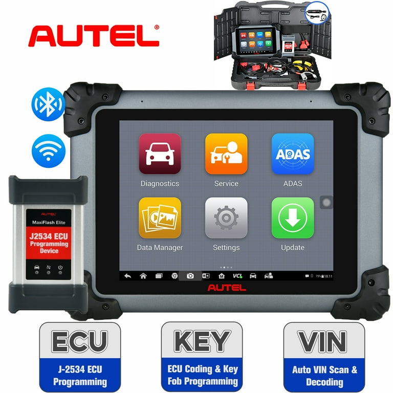 Autel MaxiSys MS909 - Automotive Diagnostic Scan Tool and J2534 Interf –  autelscantools