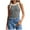Gray1, variant on fatyb Women's Ribbed Tank Tops High Neck Sleeveless Basic Shirts Color Block Casual Slim Womens Blouses