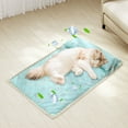 thumbnail image 3 of TIELUTT CAT Dog Mat Mat for Dogs And Cats | Double Four Corners Rope for Sofa Bed Indoor Cage Dog Mats for Playing Bed for Mat for Xl Dog Crate Cool Dog Beds for Small Dogs Extra Small Dog Bed for Cra, 3 of 7