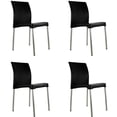 thumbnail image 1 of Mundo In Juego de 4 Sillas Vivanti - Sillas para Comedor - Negro MUNDO IN Comedor, 1 of 8