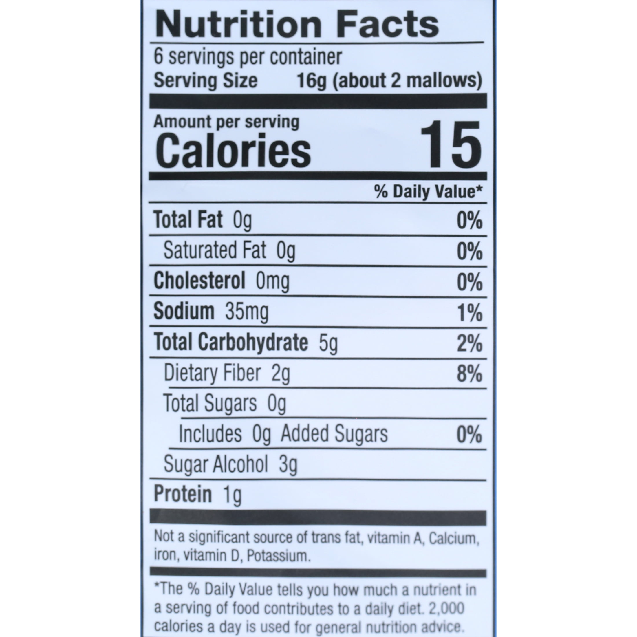 Know Brainer Max Mallow Classic Vanilla- Guilt-Free & Zero Sugar Marshmallows -Low Carb and Zero Fat