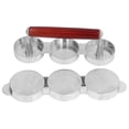 thumbnail image 1 of Mini Burger Press, Hamburger Press Patty  Stuffed Burgers Washable Easy To Carry  For Picnic For Barbecue, 1 of 8