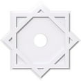 thumbnail image 2 of 18"OD x 6"ID x 10"C x 1"P Axel Architectural Grade PVC Contemporary Ceiling Medallion, 2 of 7