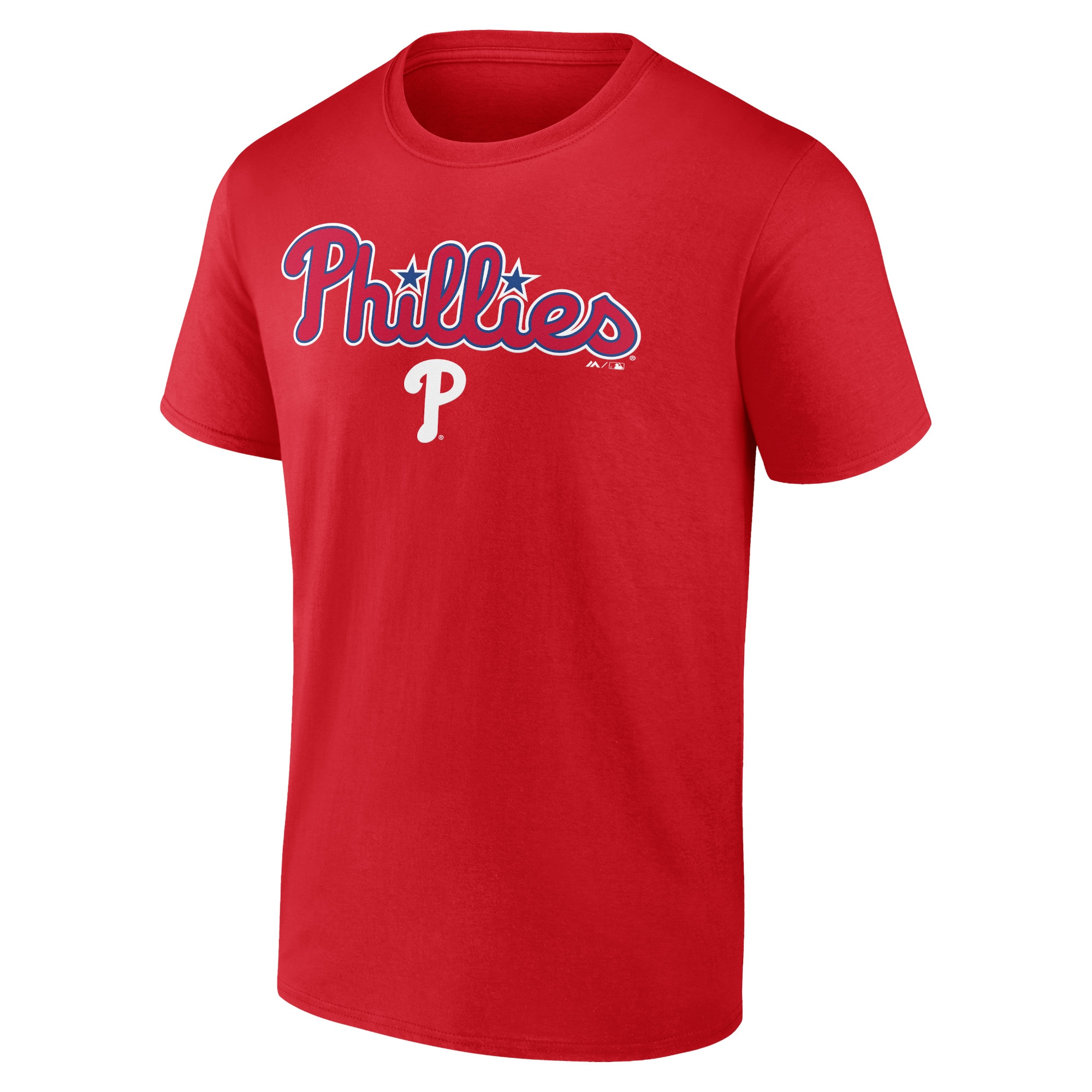 Men's Red Philadelphia Phillies Team Primary Logo T-Shirt - image 2 of 3