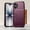 Cherryred, variant on For iPhone 16 Phone Case,2-in-1 PC+TPU Heavy Duty Shcokproof Protection,Dual Layer Hidden Secure Sliding Card Holder,Drop-Proof Skin-Feel Anti-Scratch Rugged Phone Case,Black