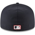 thumbnail image 4 of Men's New Era Navy Boston Red Sox Cooperstown Collection Wool 59FIFTY Fitted Hat, 4 of 6