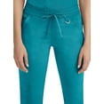 thumbnail image 5 of Healing Hands Purple Label Women's Tamara Pant 's Three Pocket Scrub Pant - X-Large Petite,Teal, 5 of 6
