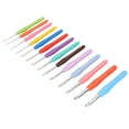 thumbnail image 3 of Juego de ganchos de ganchillo, juego de ganchillo de tamaño completo de 37 piezas, manijas ergonómicas de goma suave para manos artríticas, kits de ganchillo para adultos principiantes, regalo para he, 3 of 14