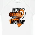 thumbnail image 4 of Inktastic I Wear Orange for My Mommy Multiple Sclerosis Awareness Boys or Girls Baby Bodysuit, 4 of 5