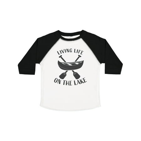 

Inktastic Living Life on the Lake Gift Toddler Boy or Toddler Girl T-Shirt