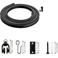 thumbnail image 5 of AFQH 5m black curtain track set pulley installation code accessories, 5 of 8