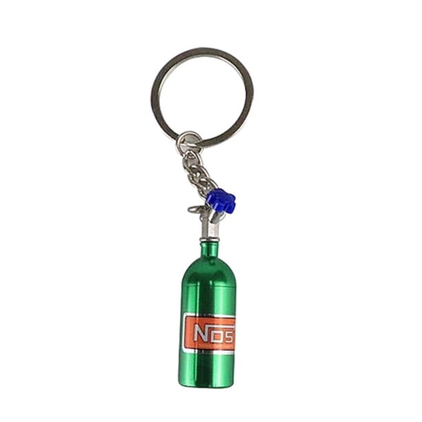 Llaveros de botella de vino y cerveza para hombres y mujeres, accesorios de bolsa de coche, joyería de fiesta, regalos de recuerdos de Bar, simulación de nitrógeno Turbo