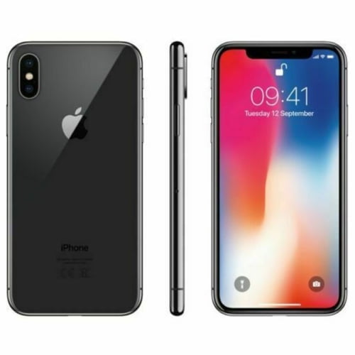 Restored Apple iPhone X 64GB Space Gray LTE Cellular Verizon