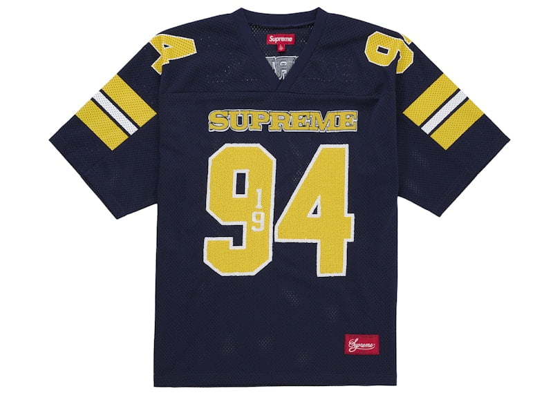 Supreme Men's Bandana Football Jersey Blue, from StockX - Walmart.com