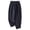 Navy, variant on Palazzo Pants for Women Cotton Linen High Waisted Straight Trousers Casual Loose Fit Wide Leg Harem Slacks Solid Color Long Pants with Pockets Navy L