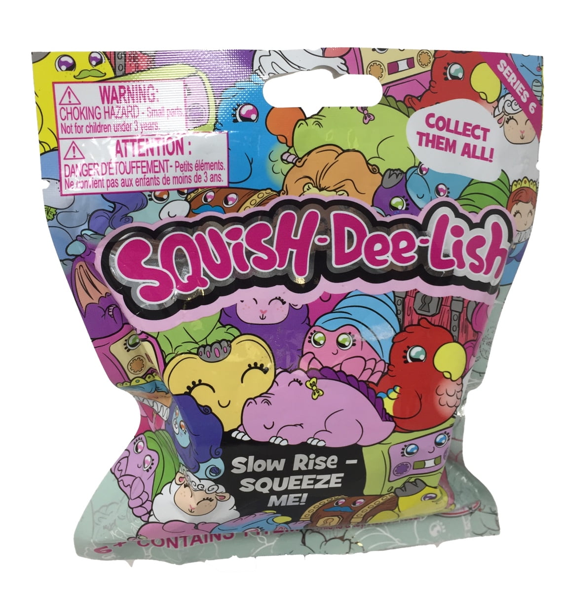 Squish Dee Lish Series 6 Blind Slow Rise Squishy - Walmart.com