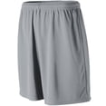thumbnail image 2 of Wicking Mesh Athletic Shorts L Silver Grey, 2 of 2