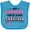 Turquoise, variant on Inktastic My Grandma is a Survivor Breast Cancer Awareness Boys or Girls Baby Bib