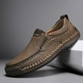 Men‘s Breathable Casual Loafers Wearresistant Slip On Shoes for