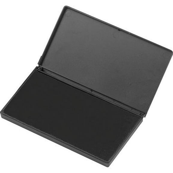 CLI Nontoxic Foam Ink Pads - 1 Each - 2.8" Width x 4.3" Length - Foam Pad - Black Ink - Black | Bundle of 10 Each