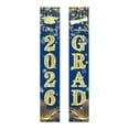 thumbnail image 2 of Graduation Navy Blue Gold 2026/Navy Gold Graduation Party Decorations/Congrats Grad Porch Banner For Navy Blue Grad Indoor Outdoor Wall Party Class Of 2026, 2 of 7