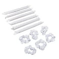 Satin Pillow Rollers Satin Covered Heatless Hair Curlers Flexible