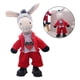 thumbnail image 5 of Juguete de peluche de burro electrónico, muñeca con música y baile, educación temprana para , lindos juguetes de peluche rojo SM SunniMix juguetes de burro bailando, 5 of 8