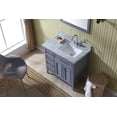 thumbnail image 4 of Ariel D037s-R Kensington 37" Free Standing Vanity Set - Grey, 4 of 7