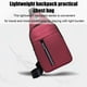 thumbnail image 5 of Mochila de Oxford Rojo, Gran Capacidad, Bandolera de Hombro Único, 5 of 6